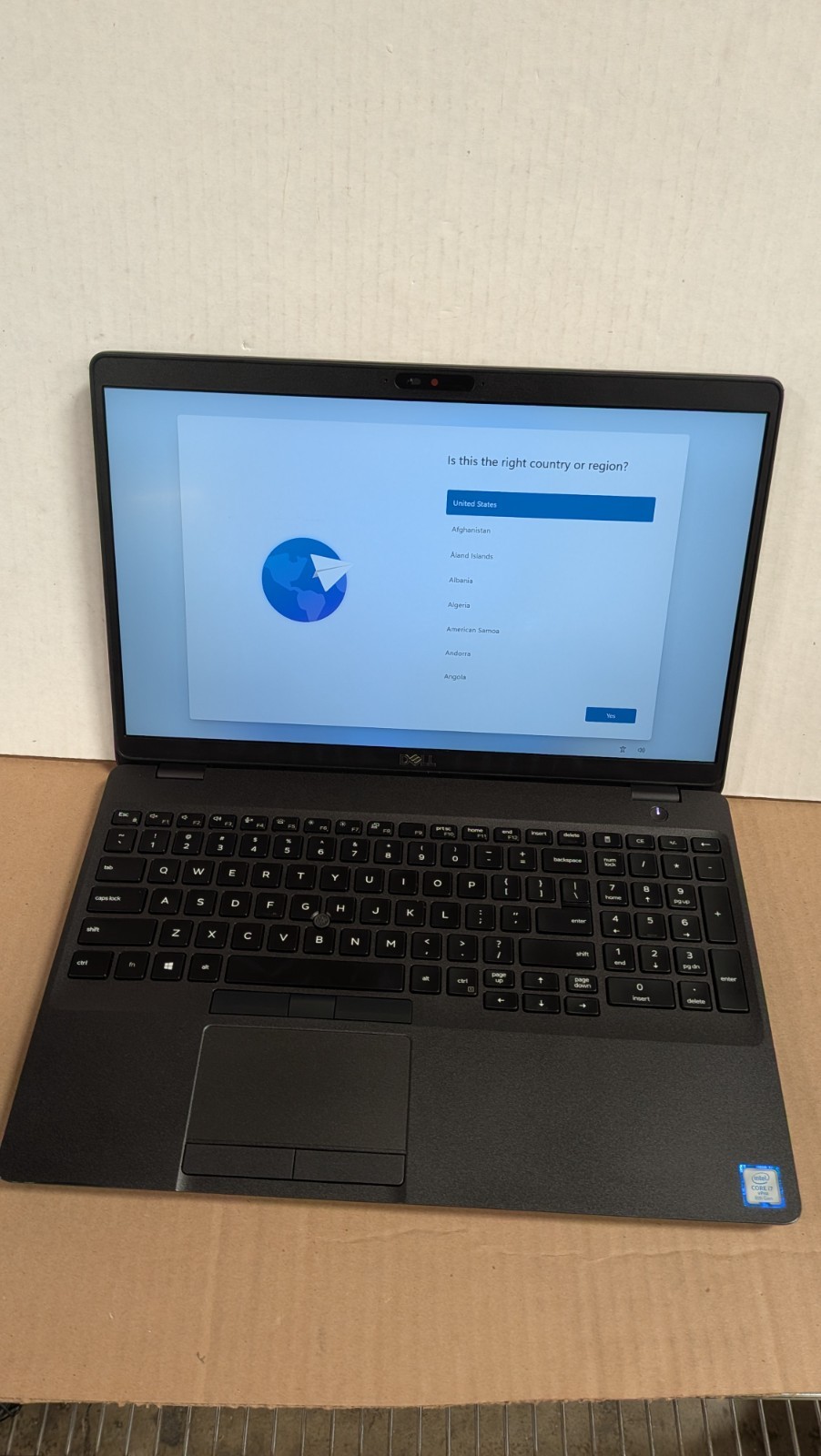 Dell Latitude 5500 i7-8665U 15.6″ 16GB RAM 256GB SSD Win11P W/AC Batt: Excellent