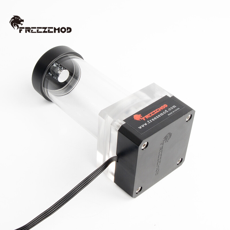 FreezeMod 100mm 150mm 200mm Reservoir with Pump 550L/H G1/4″ for Water Cooling