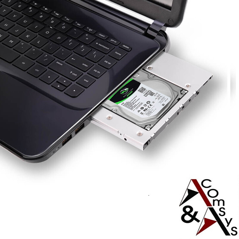 Caddy 12.7mm Festplattenrahmen 2.5 Zoll HDD SSD SATA 3.0 II III CD/DVD-ROM Drive