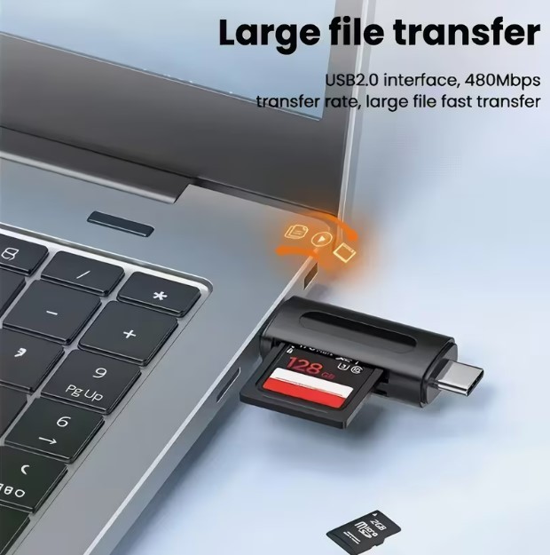 Card Reader USB 3.0 To SD Micro TF Memory Card Adapter PC Laptop Accessories Lot
