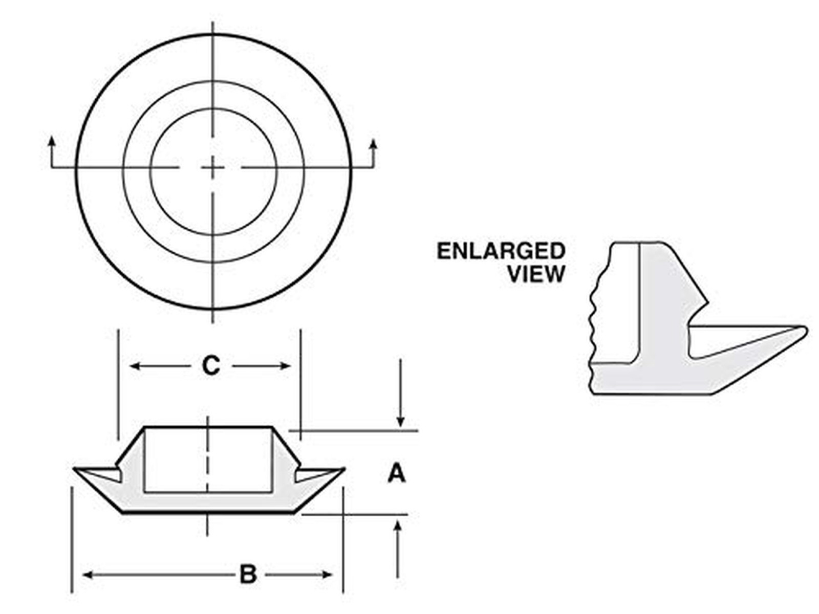 3/4″ Flush Type Head Plugs Designed for use in Sheet Metal up to 0.5-.11″ or …
