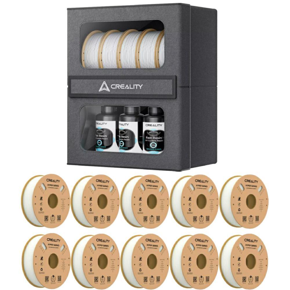 Creality Filament Storage Box Large Storage Capacity Holder with 10KG Hyper PLA