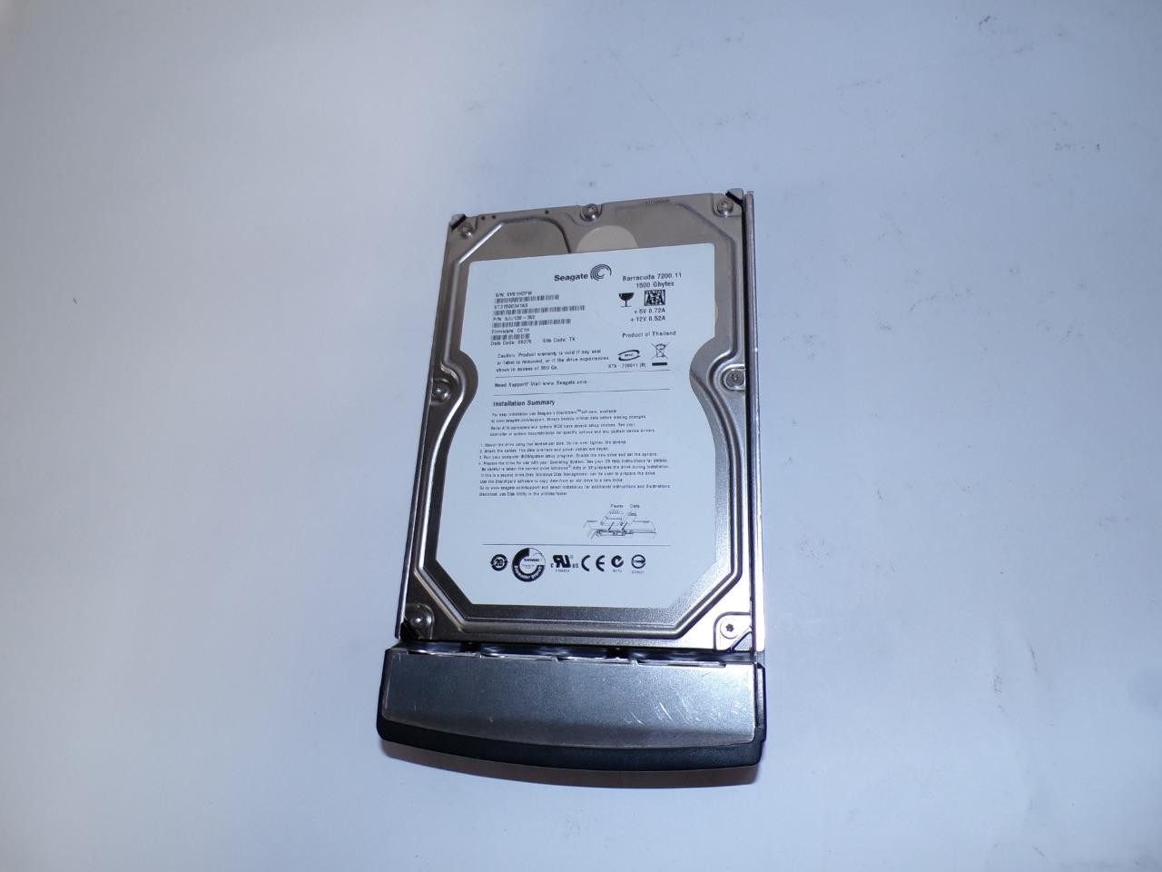 Seagate Barracuda 7200.11 ST31500341AS 1.5TB 7.2K 3.5” SATA Hard Drive (B4058)
