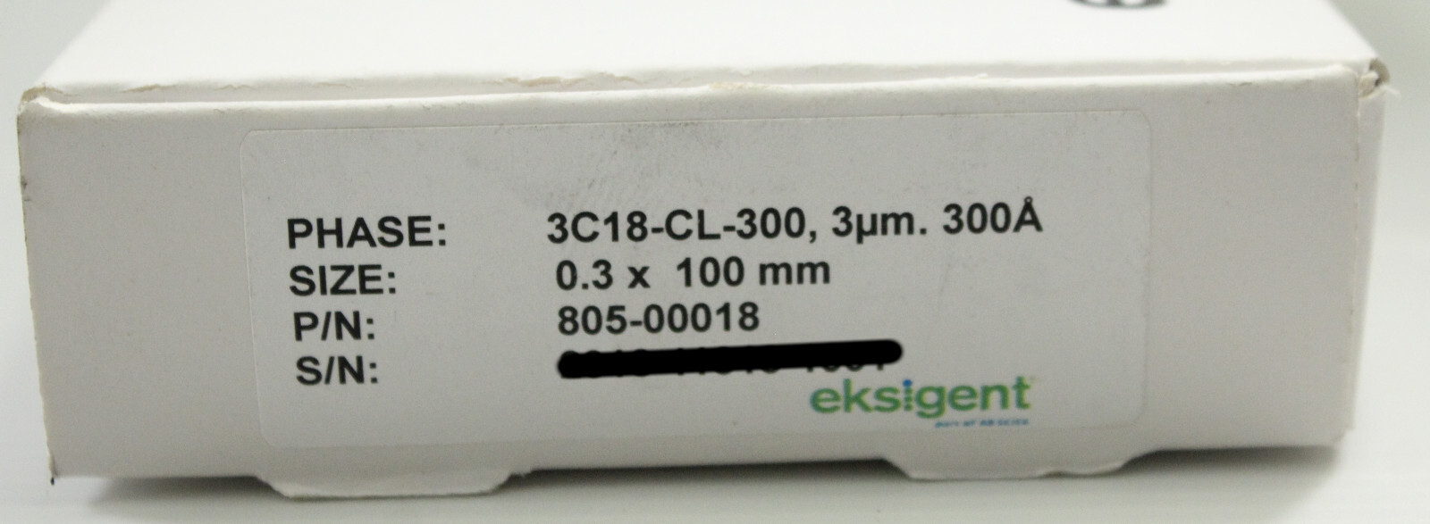 Eksigent 805-00018 3C18-CL-300 3μm 300A .3x100mm