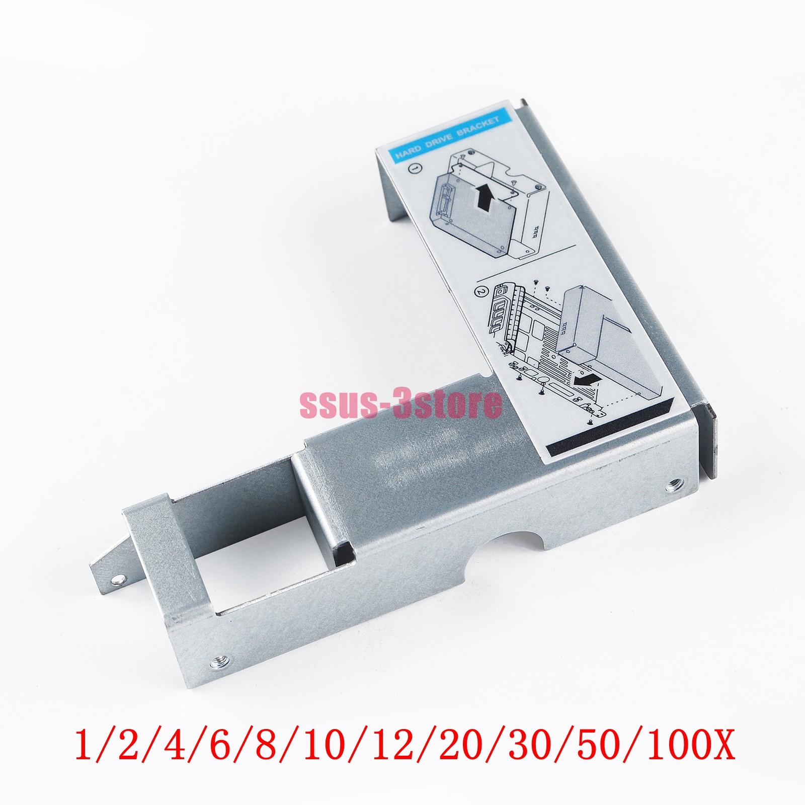 9W8C4 3.5 to 2.5 Adapter For Dell F238F R710 R720 R730 R730XD T630 T430 R630