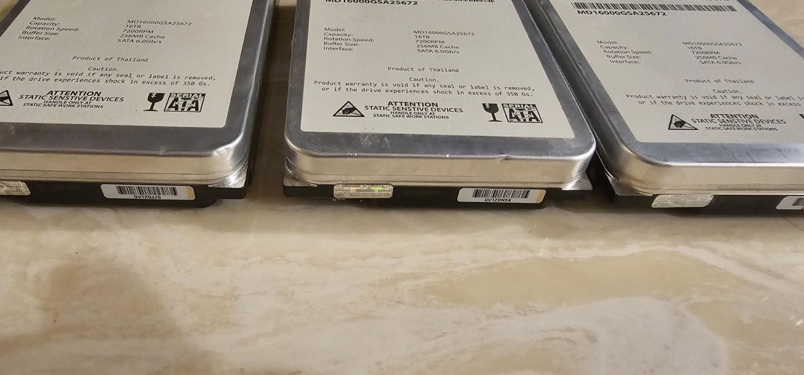 MDD MaxDigitalData 16 TB SATA 256 MB Sata 6.0 Gb/s 7200 Hard Drive Tested – Good